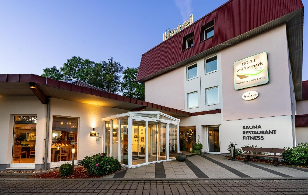Hotel Am Tierpark Gotha Extérieur photo
